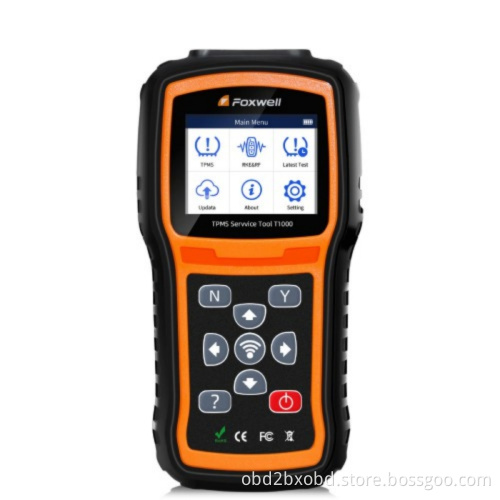 Foxwell T1000 TPMS Trigger Tool TPM Sensor Lifetime Free Updates Online Replace Foxwell NT1001